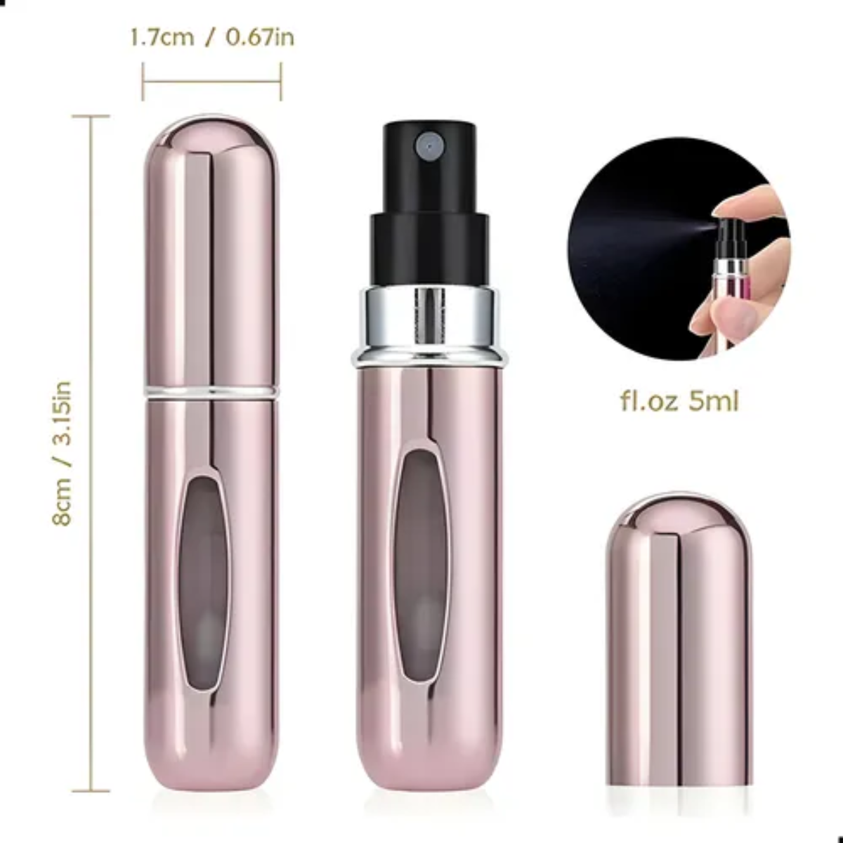 Miniatura 4 de Mini Atomizador Perfume Portátil